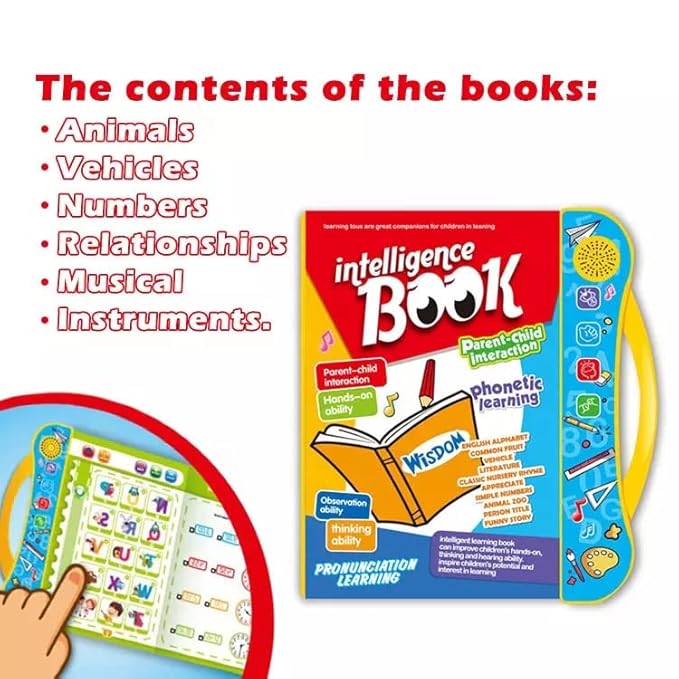 Kids Educational Play Book